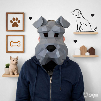 Schnauzer mask Schnauzer mask